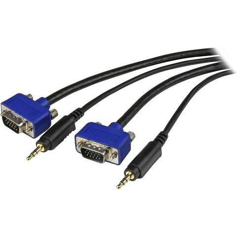 StarTech 6 ft High Res Monitor VGA Cable with Audio