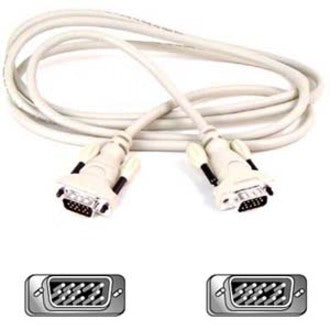 Belkin International, Inc Belkin PRO Series VGA Monitor Signal Replacement Cable - VGA cable - HD-15 (VGA) (M) to HD-15 (VGA) (M) - 10 ft - molded, stranded, thumbscrews