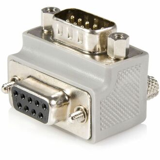 StarTech Right Angle DB9 to DB9  Cable Adapter Type 1 - M/F