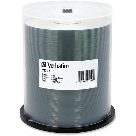 Verbatim America, LLC Verbatim DataLifePlus - 100 x CD-R - 700 MB (80min) 52x - spindle