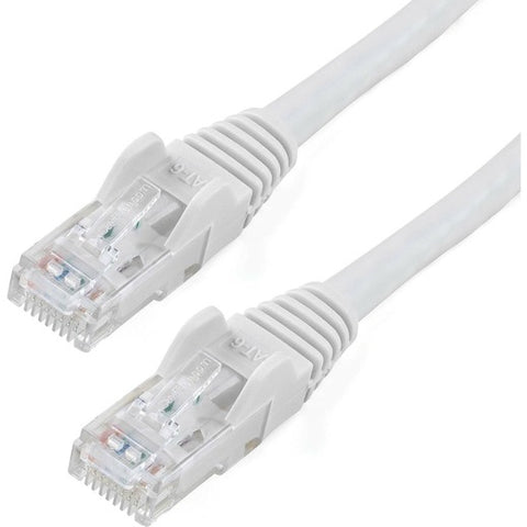 StarTech 3 ft White Snagless Cat6 UTP Patch Cable