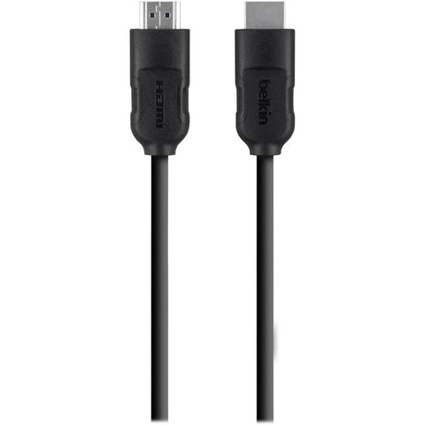 Belkin International, Inc Belkin - High Speed - HDMI cable with Ethernet - HDMI male to HDMI male - 25 ft - black - for Belkin USB-C to HDMI + Charge Adapter