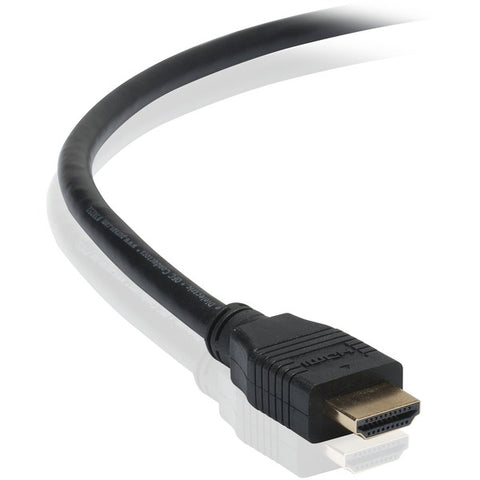 Belkin International, Inc Belkin - High Speed - HDMI cable with Ethernet - HDMI male to HDMI male - 50 ft - black - for Belkin USB-C to HDMI + Charge Adapter