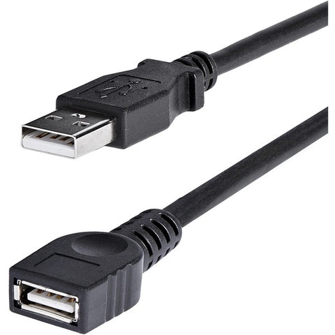 StarTech 6 ft Black USB 2.0 Extension Cable A to A - M/F
