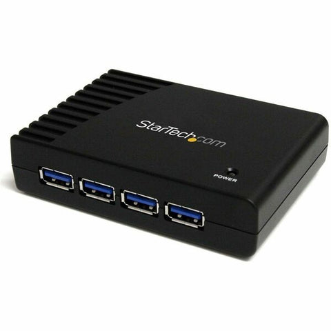 StarTech 4 Port Black SuperSpeed USB 3.0 Hub