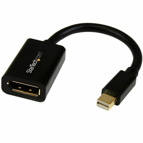 StarTech 6in Mini DisplayPort to DisplayPort Video Cable Adapter - M/F