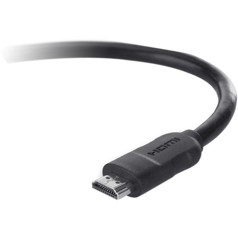 Belkin International, Inc Belkin - High Speed - HDMI cable with Ethernet - HDMI male to HDMI male - 12 ft - for Belkin USB-C to HDMI + Charge Adapter