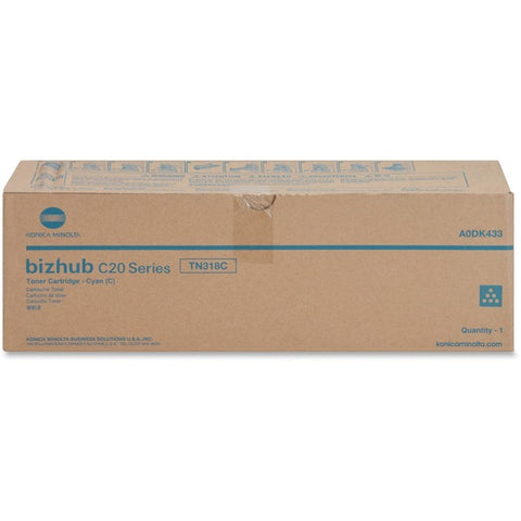 Konica Minolta TN-318C CYAN TONER CARTRIDGE FOR USE IN BIZHUB C20 C20P C20PX C20