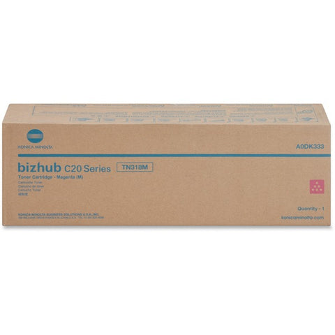 Konica Minolta TN-318M MAGENTA TONER CARTRIDGE FOR USE IN BIZHUB C20 C20P C20PX