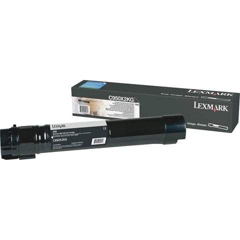 Lexmark OEM C950X2KG Black Extra High Yield Toner Cartridge