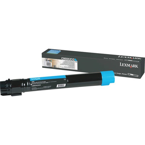 Lexmark Lexmark - Extra High Yield - cyan - original - toner cartridge LCCP - for Lexmark C950DE, C950dte