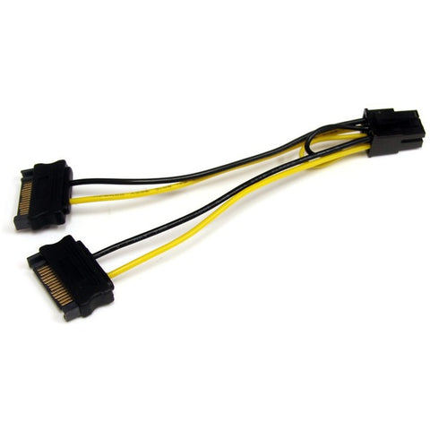StarTech 6in SATA Power to 6 Pin PCI Express Video Card Power Cable Adapter