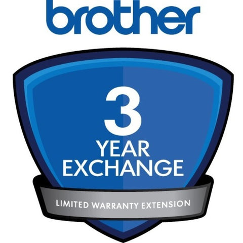 Brother Brother Express Exchange Limited Warranty Extension - Extended service agreement - replacement - 3 years - shipment