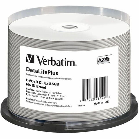 Verbatim America, LLC DataLifePlus DVD Recordable Media