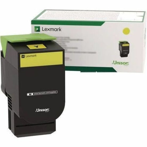 Lexmark Lexmark 800YG - Yellow - original - toner cartridge LCCP, LRP, government GSA - TAA Compliant - for Lexmark CX310dn, CX310n, CX410de, CX410dte, CX410e, CX510de, CX510dhe, CX510dthe