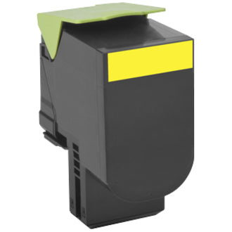 Lexmark Lexmark - Yellow - original - toner cartridge LRP, government GSA - TAA Compliant - for Lexmark CX310dn, CX310n, CX410de, CX410dte, CX410e, CX510de, CX510dhe, CX510dthe