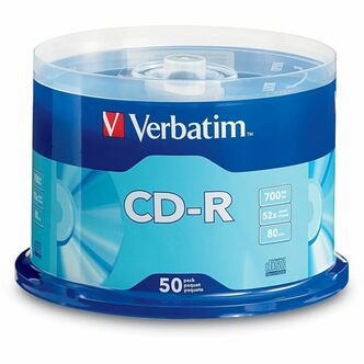 Verbatim America, LLC Verbatim - 50 x CD-R - 700 MB (80min) 52x - spindle - for P/N: 93804