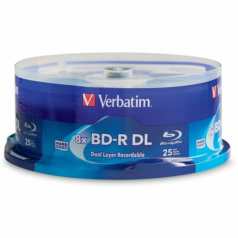 Verbatim America, LLC Verbatim - 25 x BD-R DL - 50 GB 6x - spindle