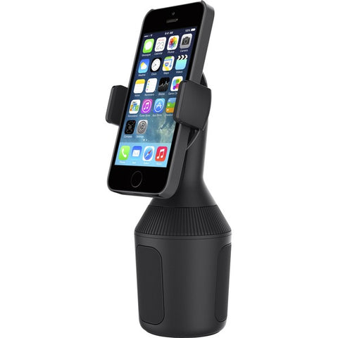 Belkin International, Inc Belkin Car Cup Mount - Car holder for cellular phone - for Apple iPhone 4, 4S, 5, 5s, 6, 6 Plus, Samsung Galaxy Note 3, Note II, S II, S4, S5