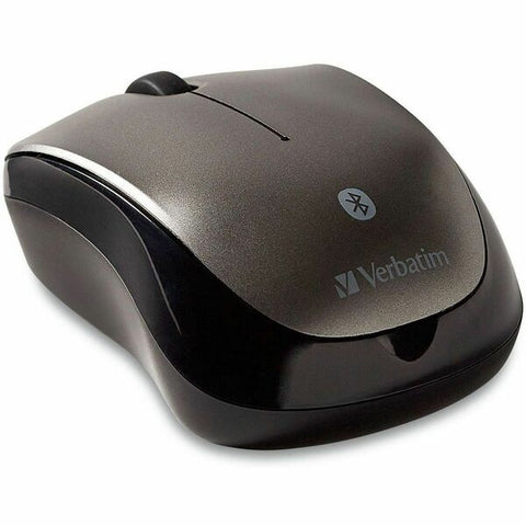 Verbatim America, LLC Verbatim Wireless Tablet Multi-Trac Blue LED Mouse - Mouse - right and left-handed - optical - 3 buttons - wireless - Bluetooth - graphite