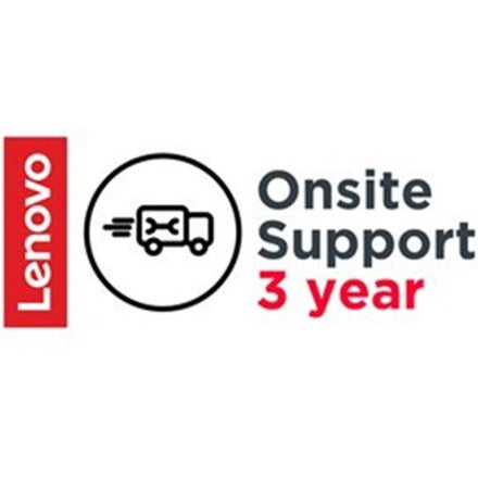 Lenovo Lenovo Onsite Upgrade - Extended service agreement - parts and labor (for system with 1 year mail-in warranty) - 3 years (from original purchase date of the equipment) - on-site - for Chromebook S340-14 Touch, IdeaPad 1 14, 3 CB 14M836, IdeaPad Gam