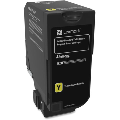 Lexmark Lexmark - Yellow - original - toner cartridge LCCP, LRP - for Lexmark CS720de, CS720dte, CS725de, CS725dte, CX725de, CX725dhe, CX725dthe