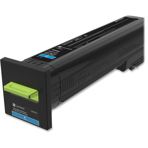 Lexmark Lexmark - High Yield - cyan - original - toner cartridge LCCP, LRP - for Lexmark CX820de, CX820dtfe, CX825de, CX825dte, CX825dtfe, CX860de, CX860dte, CX860dtfe
