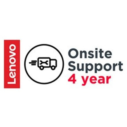 Lenovo Lenovo Onsite Upgrade - Extended service agreement - parts and labor (for system with 3 years on-site warranty) - 4 years (from original purchase date of the equipment) - on-site - for ThinkStation P700, P710, P720, P900, P910, P920
