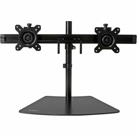 StarTech Dual-Monitor Stand - Horizontal - Black