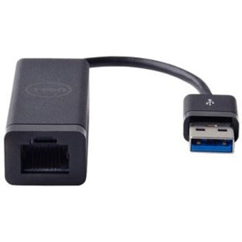 Dell Technologies Dell - Network adapter - USB 3.0 - Gigabit Ethernet - black - for Chromebook 3110, 3110 2-in-1, Latitude 54XX, 7410, 94XX 2-in-1, Precision 3561, 75XX