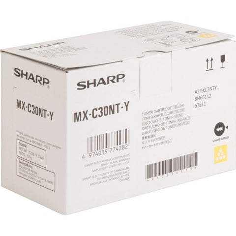 Sharp Electronics Yellow Toner Cartridge
