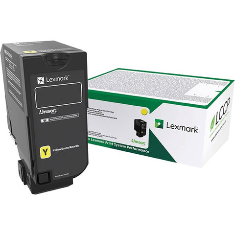 Lexmark Lexmark - Yellow - original - toner cartridge - for Lexmark CS720de, CS720dte, CS725de, CS725dte
