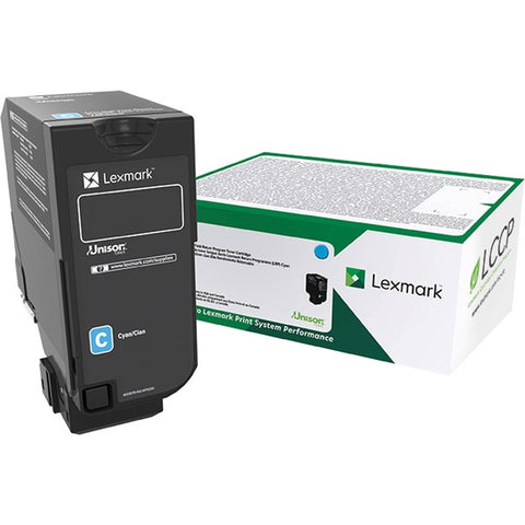 Lexmark Lexmark - High Yield - cyan - original - toner cartridge LRP - for Lexmark CS720de, CS720dte, CS725de, CS725dte