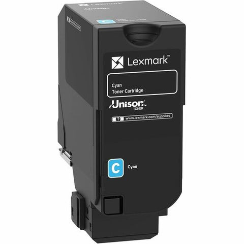 Lexmark Lexmark - High Yield - cyan - original - toner cartridge LRP - TAA Compliant - for Lexmark CX725de, CX725dhe, CX725dthe