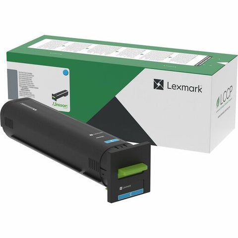 Lexmark Lexmark - Cyan - original - toner cartridge LRP - TAA Compliant - for Lexmark CS820, CX820, CX825, CX860