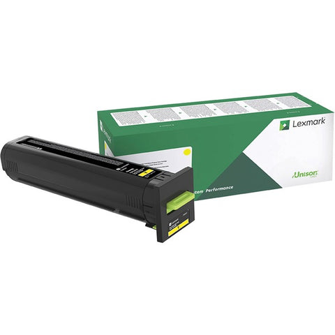 Lexmark Lexmark - Yellow - original - toner cartridge LRP - TAA Compliant - for Lexmark CS820, CX820, CX825, CX860