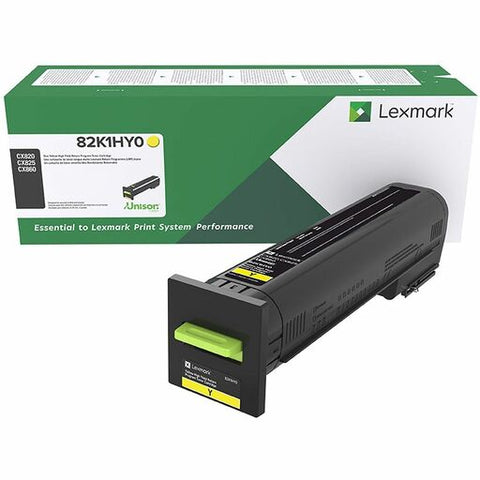 Lexmark Lexmark - High Yield - yellow - original - toner cartridge LRP - TAA Compliant - for Lexmark CX820de, CX820dtfe, CX825de, CX825dte, CX825dtfe, CX860de, CX860dte, CX860dtfe