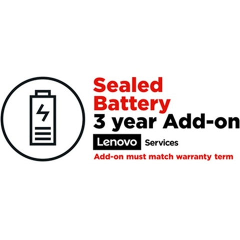 Lenovo Lenovo Sealed Battery - Battery replacement (for system with 3 or 4 or 5 years on-site warranty) - 3 years