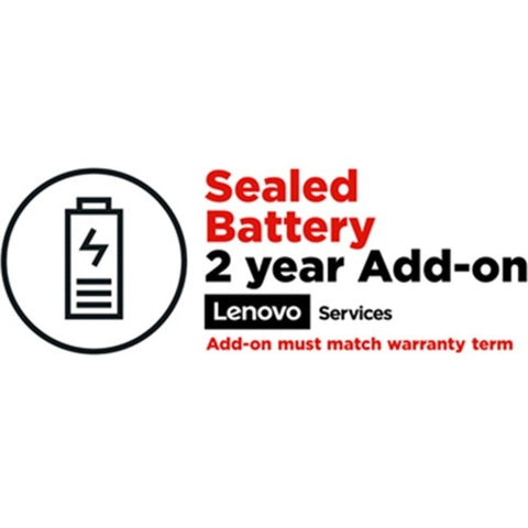 Lenovo Lenovo Sealed Battery Add On - Battery replacement - 2 years - for ThinkPad A285, A485, L13 Yoga Gen 2, L390 Yoga, L490, L580, L590, T480, T49X, T590, X39X