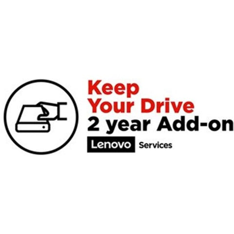 Lenovo Lenovo Keep Your Drive Add On - Extended service agreement - 2 years - for ThinkPad A285, A485, L13 Yoga Gen 2, L390, L390 Yoga, L490, L590, T49X, T590, X39X