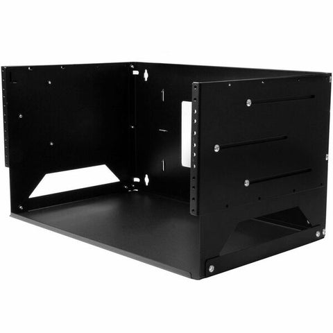 StarTech Wall-Mount Server Rack with Built-in Shelf - Solid Steel - 4U