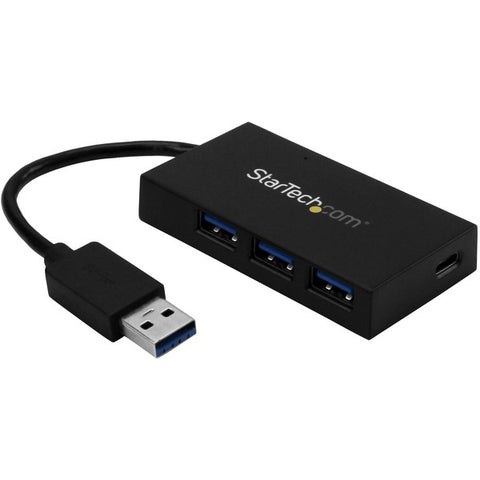StarTech 4 Port USB Hub - USB 3.0 - USB A to 3x USB A and 1x USB C - USB Port Expander