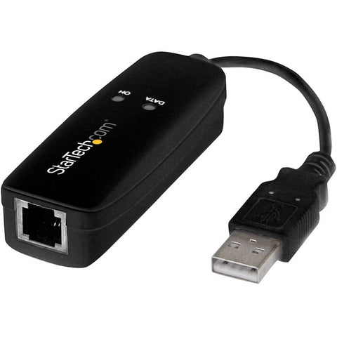 StarTech 56K USB Dial-Up and Fax Modem - V.92 - External