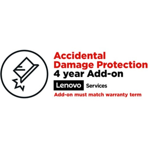 Lenovo Lenovo Accidental Damage Protection - Accidental damage coverage (for system with 4 years on-site warranty) - 4 years (School Year Term)