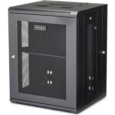 StarTech 15U Wall-Mount Server Rack Cabinet - 16.1 in. Deep - Hinged