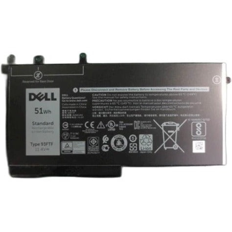 Dell Technologies 51 WHr 3-Cell Primary Lithium-Ion Battery