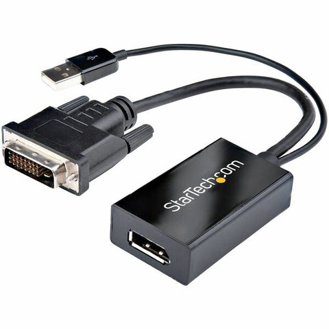StarTech DVI to DisplayPort Adapter with USB Power - 1920 x 1200