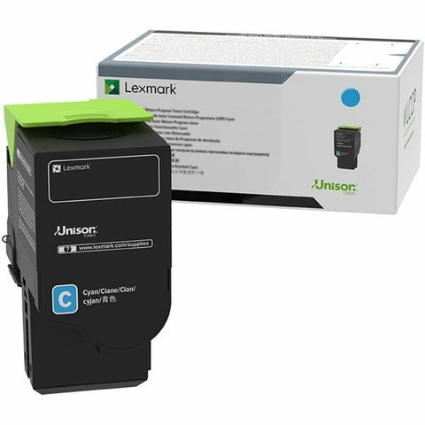 Lexmark Lexmark - Extra High Yield - cyan - original - toner cartridge LCCP, Lexmark Corporate - for Lexmark CS421dn, CS521dn, CS622de, CX421adn, CX522ade, CX622ade, CX625ade, CX625adhe