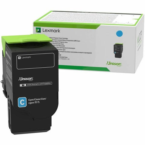 Lexmark Lexmark - Ultra High Yield - cyan - original - toner cartridge LCCP, Lexmark Corporate - for Lexmark CS521dn, CS622de, CX622ade, CX625ade, CX625adhe