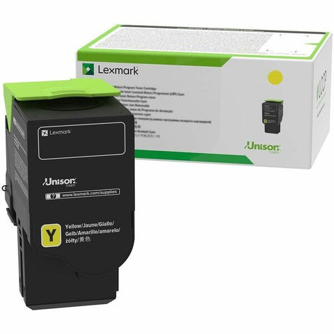Lexmark Lexmark - Ultra High Yield - yellow - original - toner cartridge LCCP, Lexmark Corporate - for Lexmark CS521dn, CS622de, CX622ade, CX625ade, CX625adhe